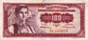100 dinara Narodna banka FNRJ