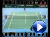Novak Djokovic vs Gael Monfils - 43 hits point