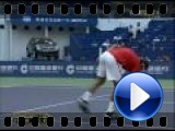 Tsonga smashes racquet - Shanghai 2009