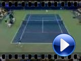Federer's racquet trick show