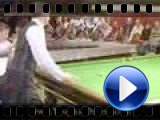 Steve Davis - Amazing snooker shot!