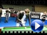 Mark Selby. Trick shot in Moskow