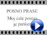 Posno prase - Moj cale postao je panker