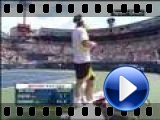 Novak Djokovic ball in pocket trick